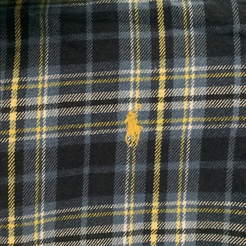 Plaid Ralph Lauren polo button down shirt